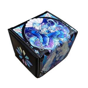 100 + 데크 박스 보드 게임 카드 프로텍터 타로 로더 케이스 테이블 PTCG MGT Pkm YGO 수집