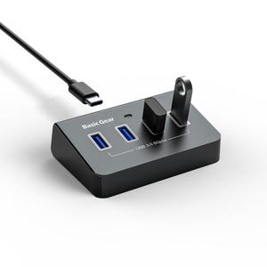 베이직기어 버티컬 4in1 USB 허브 VH410