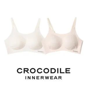 [감탄브라] [크로커다일]감탄브라 소프트핏쉘론 스트랩패드일체형 브라2종 오트밀 라이트베이지 CDWBR5M...