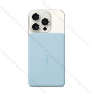 New Anker MagGo 15W Qi2 Certified Fast Charging 5K Slim Blue Power Bank (iPhone 16-12) - HRY02