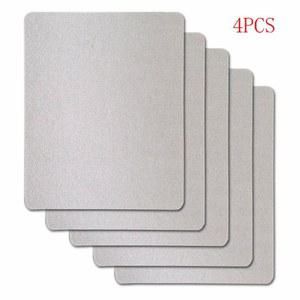 파나소닉 호환 LG Galanz Midea 등용 Mica 플레이트 시트, 15x12cm, 로트당 4 개 전자 레인지 오븐 수리 부품