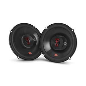 JBL 스테이지 3637F - 6.5인치 3방향 차량 오디오 스피커, 그릴 없음, 블랙