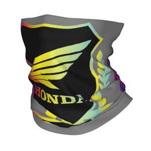 맞춤형 H-Hondaes 남녀공용 반다나 넥 워머 겨울 스키 튜브 스카프 각반 오토바이 페이스 커버