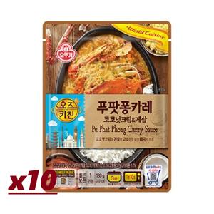  오뚜기 오즈키친 푸팟퐁카레 180g x 10개 
