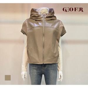 [지오퍼][GEO FUR] 천연 양가죽 드롭숄더 VEST_G504LVT0020