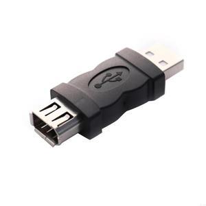 31BA MP3 플레이어 스캐너 변환기 어댑터 Firewire IEEE 1394 6핀 암-USB 수