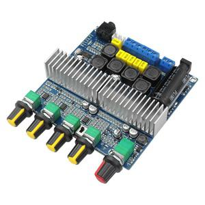 DC12V-24V 블루투스 4.2 서브우퍼 오디오 앰프 보드 TPA3116D2 2.1 채널 전력 2x50W  100W TPA3116