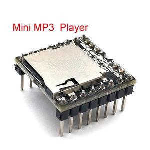 DFPlayer 미니 MP3 플레이어 모듈 아두이노 Diy 키트TF 카드 U 디스크 IO/직렬 포트/AD를 지원하는 음성 디