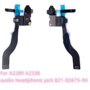 케이블 포함 노트북 헤드폰 잭 보드 A2289 A2338 821-02673-A 블랙 화이트 호환 맥북 프로 13 인치 오디오
