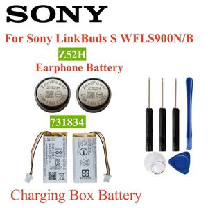 Z52H 731834 배터리 호환 소니 LinkBuds S WFLS900N/B 진정한 무선 이어버드 헤드폰 충전 케이스 도구