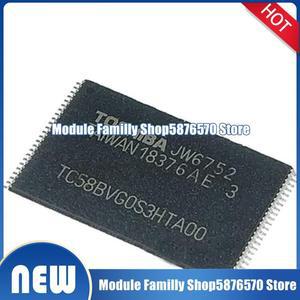 10개 TC58BVG0S3HTA00 128MB NAND FLASH 메모리 Ic