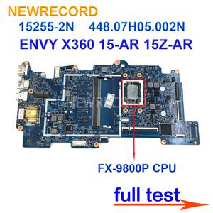 For 호환 hp 엔비 X360 15-AR 15Z-AR M6-AR M6-AQ Laptop 메인보드 FX-9800P 856307-001 856307-601 448.07