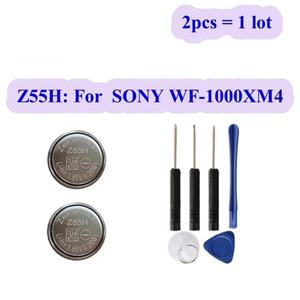 ZeniPower 교체용 블루투스 헤드셋 배터리 Z55H CP1254 1254 호환 소니 WF-1000XM4 XM4 3.85V 75mAh 2 개