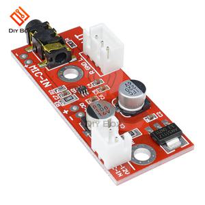 MAX9812 마이크 증폭기 보드 모듈 마이크로 스피커 3V/5V/12V 오디오 음성 사운드 DIY 전자 키트 볼륨 조절
