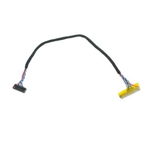 HDMI 컨트롤러용 FIX-D6 30 핀 LVDS 케이블 14.1 15.0 15.4 인치 TFT LCD 패널 DIY용 1ch 6bit 6 비트 26cm