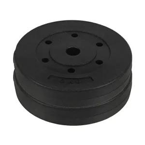 PVC 바벨 아령 역기 덤벨 5KG 2개 원판세트-WD10866