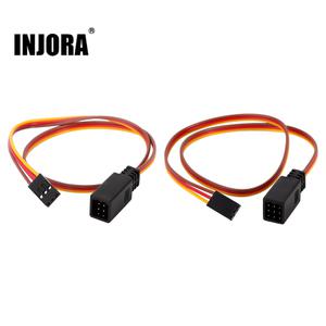 INJORA RC 서보 JR 플러그 연장 와이어 케이블 1 2 3 차량 보트 비행기 모델