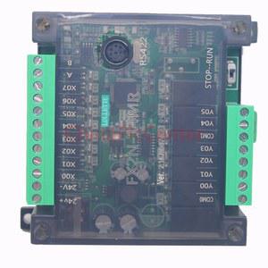 FX2N RS422 통신 포트 14MR 14MT PLC 컨트롤러, 8 입력 6 릴레이 출력, 프로그래밍 가능 컨트롤러 RS485