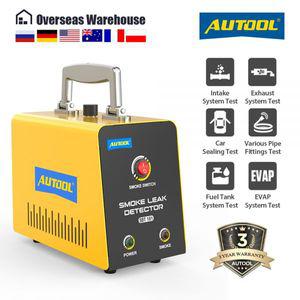 누수탐지기 AUTOOL SDT101 자동차 연기 누출 감지기 파이프 탐지기 12V EVAP 분석기 오일 진단 도구