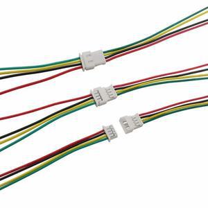 5/10Pairs 마이크로 JST 1.25mm 4Pin 수 플러그 암 소켓 커넥터 (와이어 케이블 포함) 전자 라인