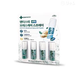 덴티스테 브레스 스프레이 프로폴리스 15ml x 4개 코스트코