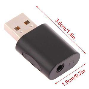 스피커 2.1채널 외장 USB 사운드 카드 3.5mm 이어폰 PC 노트북용 Aux 마이크