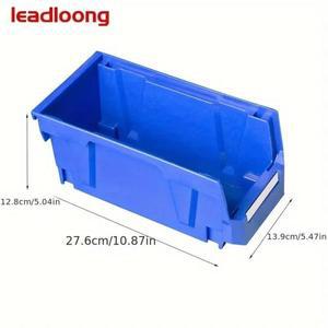 LEADLOONG V3 차고 상자 12pc 11x5x5inch/276x139x128cm 워크샵 용품 선반  빈 나사 부품 하드웨어 보관 케