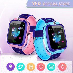 스마트워치 Kids 스마트 워치 Voice Call SOS IP67 어린이 Smart시계 카메라 Sim 카드 Monitor 추적기 위치