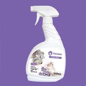 펫크린 탈취제1000ml(라벤다향)고양이 반려묘 강아지 반려견 동물 가정용 다용도 다목적 냄세제거 집사필수