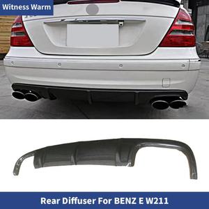 카본 FRP 리어 범퍼 디퓨저 벤츠 E클래스 W211 E350 E550 E55 E63 AM