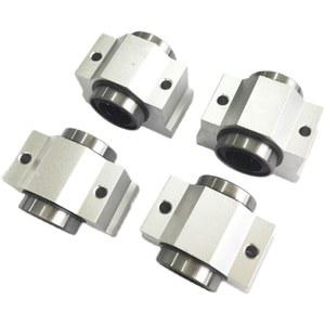 4PCS 베어링 SC8VUU SC10VUU SC10V SC12VUU SC13VUU SCV16 SC20VUU 선형 베어링 베개 블록 DIY 10mm 선형 슬라이드 베어링