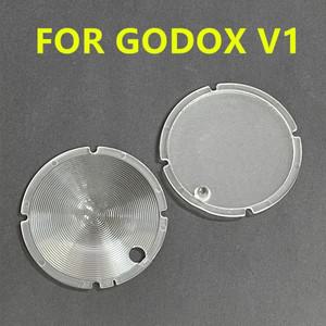 프론트 헤드 유리 프레넬 패널 디퓨저 플레이트 플래시 라운드 커버 유닛 Godox V1 용 신제품