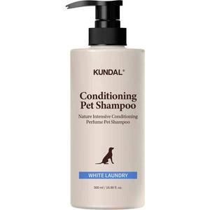 쿤달 네이처 인텐시브 컨디셔닝 퍼퓸 펫 샴푸 화이트런더리 500ml