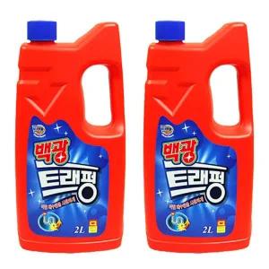 백광 트래펑 2L X 2개 뚜러뻥 뚫어뻥