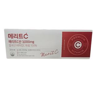 휴온스 메리트C산 3000mg 고함량 영국산 DSM 비타민C 90포(3개월분)