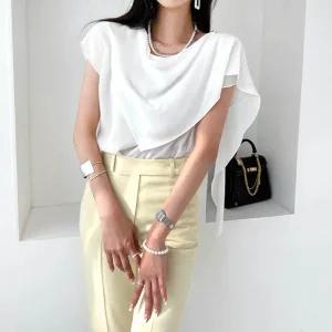 금찌 라이나 스카프 블라우스 ST5821B