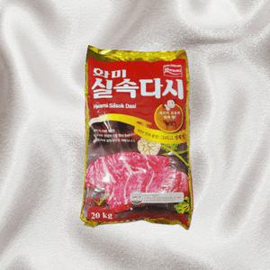 화미감치미 실속다시 쇠고기다시다 20kg 1개