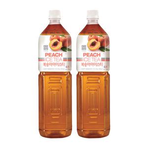 대상 로즈버드 복숭아 아이스티 베이스 1.47L 2개