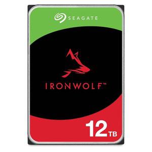 Seagate IronWolf 12TB NAS 내장 하드 드라이브 HDD - RAID 네트워크 연결 스토리지용 CMR 3.5인치 SATA 6Gb/s 7200RPM 256MB 캐시(ST12000VNZ008/ST12000VN0008)