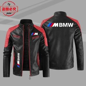 BMW 호환 M 바이크 오토바이  Pu 가죽 자켓 남자 팀 사이클링 슈트 레이싱