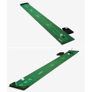 골프 퍼터 셀프 연습기 2M이내 완전정복 퍼팅 매트 25X220cm 사무실 실내 판촉용