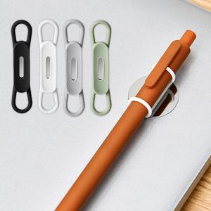 자석 볼 펜 홀더 연필 꽂이 멀티 클립 거치대 4P