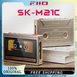 FiiO SK-M21C MP3 플레이어 보호 케이스 레트로 자기 테이프 모조 개폐 M21 음악 맞춤
