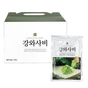 이엔푸드 이엔 강와사비 분말 200g x 10개