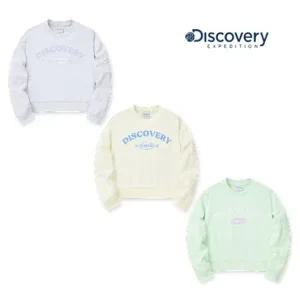 [디스커버리키즈](본점)[정상가 49,000원] 24SS 여아 세미크롭 트레이닝 맨투맨 DKTR14041