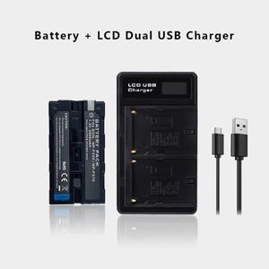 소니 2600mAh 7.4V NP-F550 배터리 NP F970 F550 F530 F330 F570 NPF570 NPF550 YONGNUO 비디오 LED 라이트