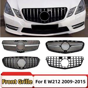 W212 액세서리 메르세데스 마스크 벤츠 E300 클래스 E200 범퍼 그릴 바디 2009 용 리프트 프론트 키트 튜닝 페이스 E E260 2015 E350