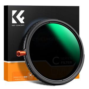 K&F Concept 3in1 ND 필터 에서 1/4 블랙 프로 미스트 CPL 67mm 다기능 37mm-49mm