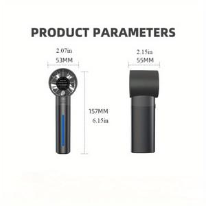 냉풍기 미니 휴대용 팬 개인 1200mah 에어컨 USB 충전식 냉각 스프레이 Bladeless