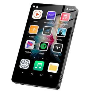 WIFI MP3 플레이어 학생 워크맨 HiFi 무손실 사운드 블루투스 호환 FM 라디오/전자책이 포함된 4인치 풀 터